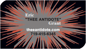 Thee Antidote Logo & Business Card